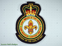 Click to enlarge 2004 Scout Brigade of Fort George (chenille)
